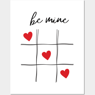 Be Mine Xo Xo Xo Valentines Posters and Art